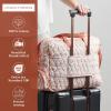 imageMaison d Hermine Weekender Bags for Women Cotton Quilted Duffel Overnight Luggage Weekend Bag for Men Gym Sports Gifts Travel Business Travellers Family Trip08  Fair Isle