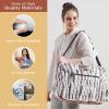 imageMaison d Hermine Weekender Bags for Women Cotton Quilted Duffel Overnight Luggage Weekend Bag for Men Gym Sports Gifts Travel Business Travellers Family Trip09  Zebra