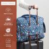 imageMaison d Hermine Weekender Bags for Women Cotton Quilted Duffel Overnight Luggage Weekend Bag for Men Gym Sports Gifts Travel Business Travellers Family Trip06  Just Floral