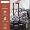 imageMaison d Hermine Weekender Bags for Women Cotton Quilted Duffel Overnight Luggage Weekend Bag for Men Gym Sports Gifts Travel Business Travellers Family Trip20  Cheeta