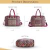 imageMaison d Hermine Weekender Bags for Women Cotton Quilted Duffel Overnight Luggage Weekend Bag for Men Gym Sports Gifts Travel Business Travellers Family Trip03  Bamako