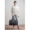 imageMaison d Hermine Weekender Bags for Women Cotton Quilted Duffel Overnight Luggage Weekend Bag for Men Gym Sports Gifts Travel Business Travellers Family Trip04  Moody Florals