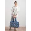 imageMaison d Hermine Weekender Bags for Women Cotton Quilted Duffel Overnight Luggage Weekend Bag for Men Gym Sports Gifts Travel Business Travellers Family Trip06  Just Floral