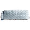 imageMaison d Hermine Weekender Bags for Women Cotton Quilted Duffel Overnight Luggage Weekend Bag for Men Gym Sports Gifts Travel Business Travellers Family Trip10  Ice Florals