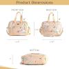 imageMaison d Hermine Weekender Bags for Women Cotton Quilted Duffel Overnight Luggage Weekend Bag for Men Gym Sports Gifts Travel Business Travellers Family Trip24  Ibiza