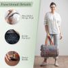 imageMaison d Hermine Weekender Bags for Women Cotton Quilted Duffel Overnight Luggage Weekend Bag for Men Gym Sports Gifts Travel Business Travellers Family Trip05  Imperfection