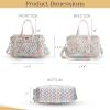 imageMaison d Hermine Weekender Bags for Women Cotton Quilted Duffel Overnight Luggage Weekend Bag for Men Gym Sports Gifts Travel Business Travellers Family Trip07  Blossoms In Spring