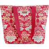 imageMaison d Hermine Canvas Tote Bag for Women Cotton Canvas Reusable Shoulder Grocery Bags Bulk with Handle for Shopping Travel23  Marquise  Red