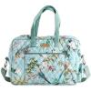 imageMaison d Hermine Weekender Bags for Women Cotton Quilted Duffel Overnight Luggage Weekend Bag for Men Gym Sports Gifts Travel Business Travellers Family Trip12  Hokuzai  Green