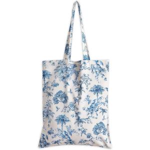 imageMaison d Hermine Tote Bag for Women 100 Cotton Reusable Grocery Tote Bags for Shopping Kitchen Beach Travel Perfect Gifts02  Bonobo  Blue