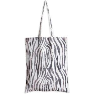 imageMaison d Hermine Tote Bag for Women 100 Cotton Reusable Grocery Tote Bags for Shopping Kitchen Beach Travel Perfect Gifts07  Zebra