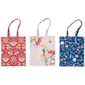 imageMaison d Hermine Tote Bag for Women 100 Cotton Reusable Grocery Tote Bags for Shopping Kitchen Beach Travel Perfect Gifts24  Assortment 4