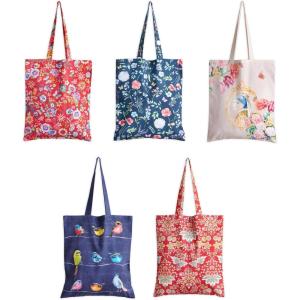 imageMaison d Hermine Tote Bag for Women 100 Cotton Reusable Grocery Tote Bags for Shopping Kitchen Beach Travel Perfect Gifts30  Assortment 10