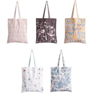 imageMaison d Hermine Tote Bag for Women 100 Cotton Reusable Grocery Tote Bags for Shopping Kitchen Beach Travel Perfect Gifts32  Assortment 12
