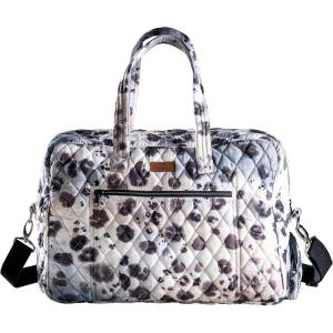imageMaison d Hermine Weekender Bags for Women Cotton Quilted Duffel Overnight Luggage Weekend Bag for Men Gym Sports Gifts Travel Business Travellers Family Trip20  Cheeta