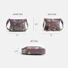imageMaison d Hermine Cross Body Bags for Women Cotton Canvas Shoulder Bag for Shopping Travel Everyday Use Tote purse Sling Bag01  Eden  Violet
