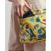imageMaison d Hermine Cross Body Bags for Women Cotton Canvas Shoulder Bag for Shopping Travel Everyday Use Tote purse Sling Bag02  Eden  Yellow