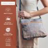 imageMaison d Hermine Cross Body Bags for Women Cotton Canvas Shoulder Bag for Shopping Travel Everyday Use Tote purse Sling Bag03  Imperfection