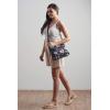imageMaison d Hermine Cross Body Bags for Women Cotton Canvas Shoulder Bag for Shopping Travel Everyday Use Tote purse Sling Bag04  Moody Florals