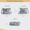 imageMaison d Hermine Cross Body Bags for Women Cotton Canvas Shoulder Bag for Shopping Travel Everyday Use Tote purse Sling Bag05  Bonobo  Blue