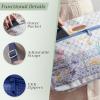 imageMaison d Hermine Cross Body Bags for Women Cotton Canvas Shoulder Bag for Shopping Travel Everyday Use Tote purse Sling Bag07  Faience