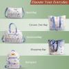 imageMaison d Hermine Cross Body Bags for Women Cotton Canvas Shoulder Bag for Shopping Travel Everyday Use Tote purse Sling Bag07  Faience