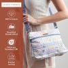 imageMaison d Hermine Cross Body Bags for Women Cotton Canvas Shoulder Bag for Shopping Travel Everyday Use Tote purse Sling Bag07  Faience