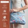 imageMaison d Hermine Cross Body Bags for Women Cotton Canvas Shoulder Bag for Shopping Travel Everyday Use Tote purse Sling Bag08  Equinoxe