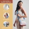 imageMaison d Hermine Cross Body Bags for Women Cotton Canvas Shoulder Bag for Shopping Travel Everyday Use Tote purse Sling Bag09  Romane