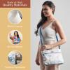 imageMaison d Hermine Cross Body Bags for Women Cotton Canvas Shoulder Bag for Shopping Travel Everyday Use Tote purse Sling Bag10  Ice Florals