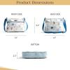 imageMaison d Hermine Cross Body Bags for Women Cotton Canvas Shoulder Bag for Shopping Travel Everyday Use Tote purse Sling Bag10  Ice Florals