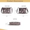 imageMaison d Hermine Cross Body Bags for Women Cotton Canvas Shoulder Bag for Shopping Travel Everyday Use Tote purse Sling Bag10  Meadow Florals