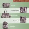 imageMaison d Hermine Cross Body Bags for Women Cotton Canvas Shoulder Bag for Shopping Travel Everyday Use Tote purse Sling Bag10  Meadow Florals