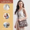 imageMaison d Hermine Cross Body Bags for Women Cotton Canvas Shoulder Bag for Shopping Travel Everyday Use Tote purse Sling Bag10  Meadow Florals