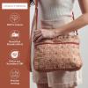 imageMaison d Hermine Cross Body Bags for Women Cotton Canvas Shoulder Bag for Shopping Travel Everyday Use Tote purse Sling Bag11  Asmi