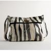 imageMaison d Hermine Cross Body Bags for Women Cotton Canvas Shoulder Bag for Shopping Travel Everyday Use Tote purse Sling Bag11  Zebra