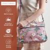 imageMaison d Hermine Cross Body Bags for Women Cotton Canvas Shoulder Bag for Shopping Travel Everyday Use Tote purse Sling Bag12  Hokuzai  Violet
