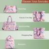 imageMaison d Hermine Cross Body Bags for Women Cotton Canvas Shoulder Bag for Shopping Travel Everyday Use Tote purse Sling Bag12  Hokuzai  Violet