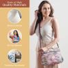 imageMaison d Hermine Cross Body Bags for Women Cotton Canvas Shoulder Bag for Shopping Travel Everyday Use Tote purse Sling Bag12  Hokuzai  Violet