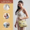imageMaison d Hermine Cross Body Bags for Women Cotton Canvas Shoulder Bag for Shopping Travel Everyday Use Tote purse Sling Bag13  Bonobo  Yellow