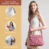 imageMaison d Hermine Cross Body Bags for Women Cotton Canvas Shoulder Bag for Shopping Travel Everyday Use Tote purse Sling Bag15  Surya  Maroon