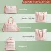 imageMaison d Hermine Cross Body Bags for Women Cotton Canvas Shoulder Bag for Shopping Travel Everyday Use Tote purse Sling Bag17  Fair Isle