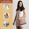 imageMaison d Hermine Cross Body Bags for Women Cotton Canvas Shoulder Bag for Shopping Travel Everyday Use Tote purse Sling Bag27  Ispahan