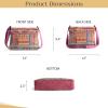 imageMaison d Hermine Cross Body Bags for Women Cotton Canvas Shoulder Bag for Shopping Travel Everyday Use Tote purse Sling Bag27  Ispahan