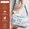 imageMaison d Hermine Hand Bags for Women Cotton Shoulder Bag for Shopping Travel Everyday Use Cross Body Tote purse Sling Bag01  the Miller  Blue