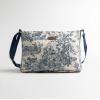 imageMaison d Hermine Hand Bags for Women Cotton Shoulder Bag for Shopping Travel Everyday Use Cross Body Tote purse Sling Bag01  the Miller  Blue