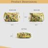 imageMaison d Hermine Hand Bags for Women Cotton Shoulder Bag for Shopping Travel Everyday Use Cross Body Tote purse Sling Bag02  Eden  Yellow