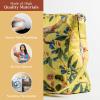 imageMaison d Hermine Hand Bags for Women Cotton Shoulder Bag for Shopping Travel Everyday Use Cross Body Tote purse Sling Bag02  Eden  Yellow