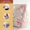 imageMaison d Hermine Hand Bags for Women Cotton Shoulder Bag for Shopping Travel Everyday Use Cross Body Tote purse Sling Bag02  Sweet Rose Lavender  Lush