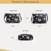 imageMaison d Hermine Hand Bags for Women Cotton Shoulder Bag for Shopping Travel Everyday Use Cross Body Tote purse Sling Bag04  Moody Florals